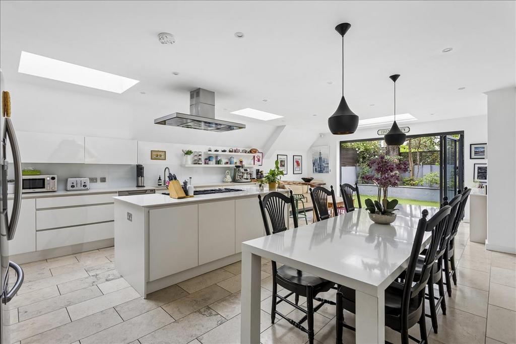 Open-plan living area, open plan living