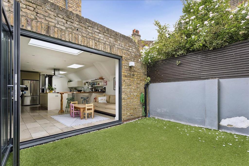 Open-plan living area, open plan living