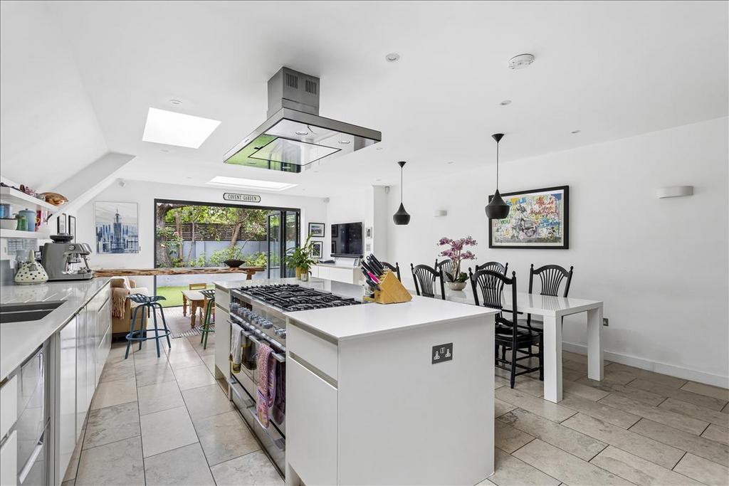 Open-plan living area, open plan living