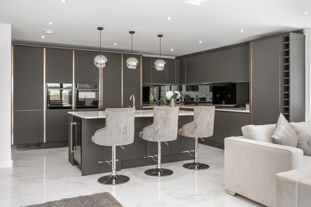 Kitchen, open plan living