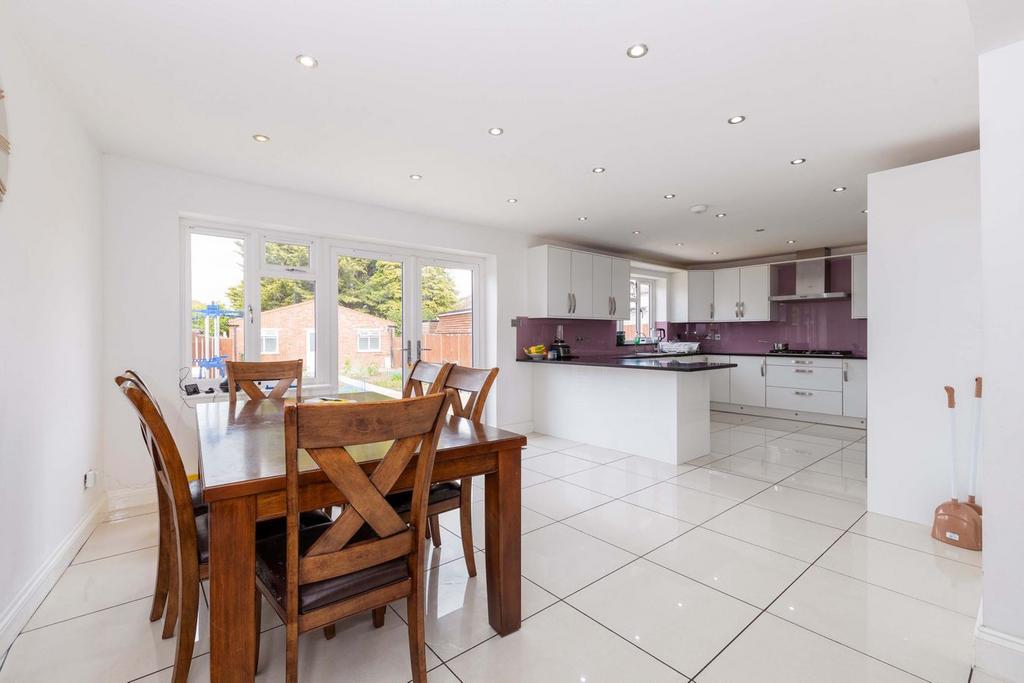 Open-plan living area