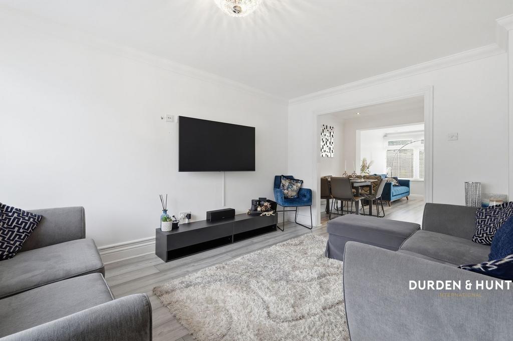 Open-plan living area, open plan living
