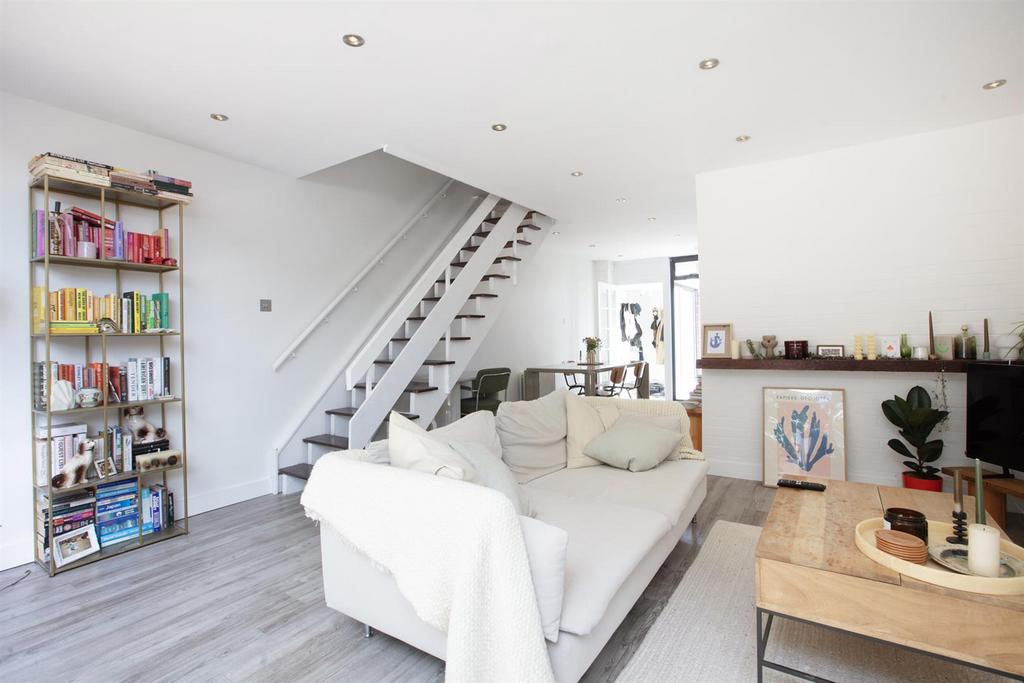 Open-plan living area, open plan living