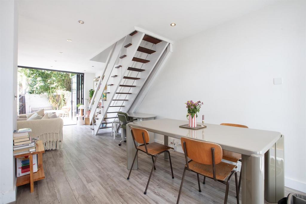 Open-plan living area, open plan living