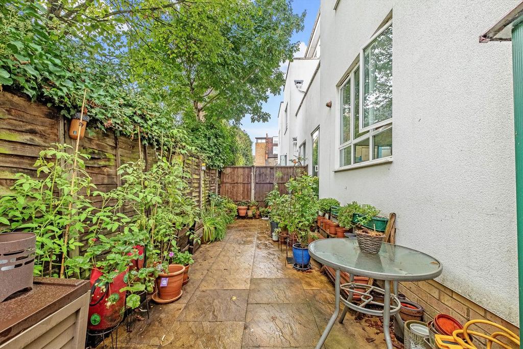 Patio view, garden