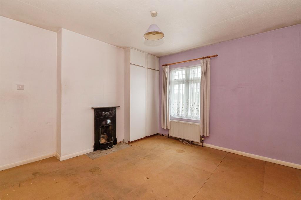 Living room, fireplace