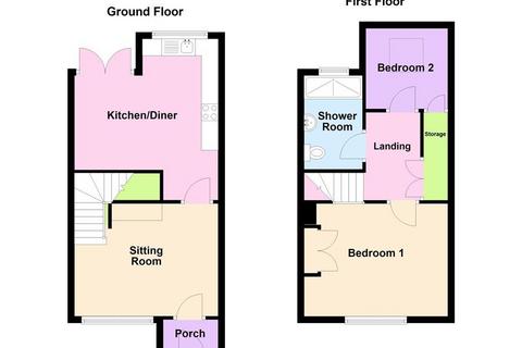 2 bedroom cottage for sale, St. James Close, Harvington, Evesham