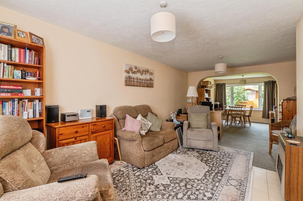 Open-plan living area