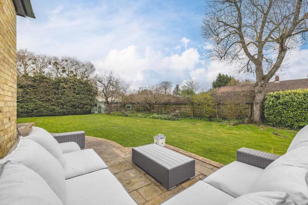 Patio view, garden