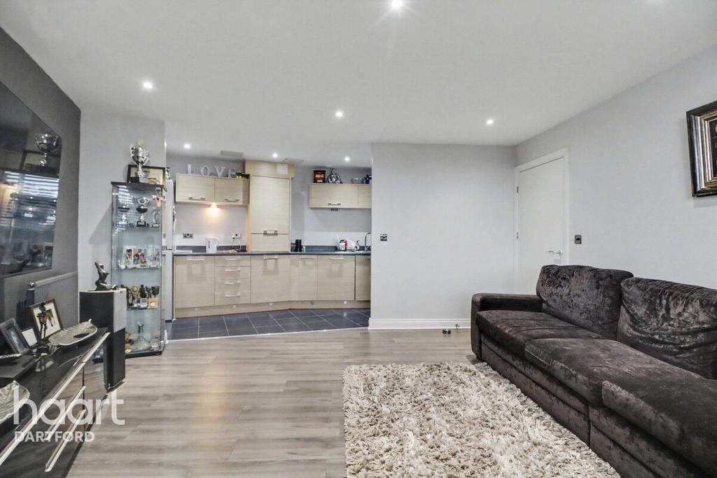 Open-plan living area, open plan living