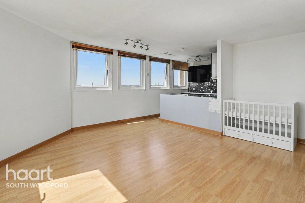 Studio apartment interior