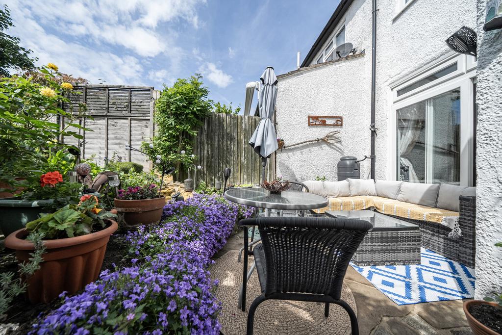 Patio view, garden