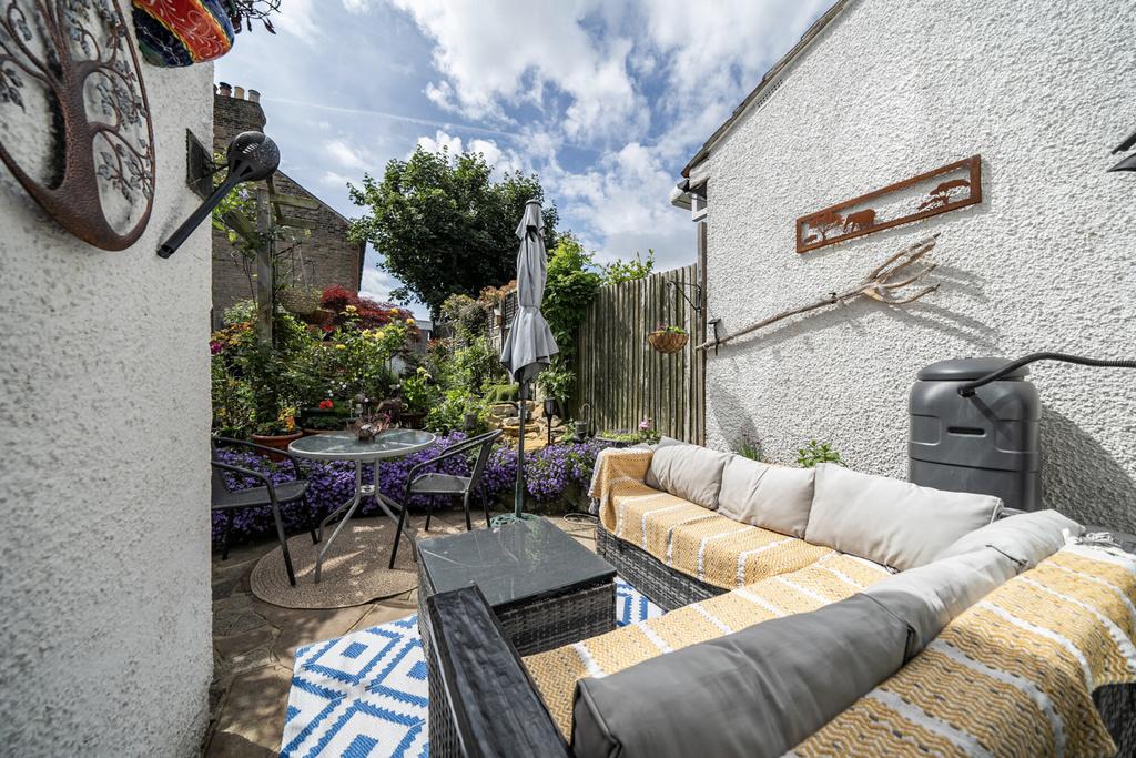 Patio view, garden