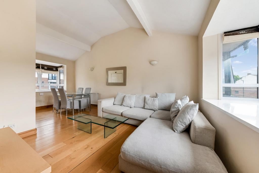 Open-plan living area, open plan living