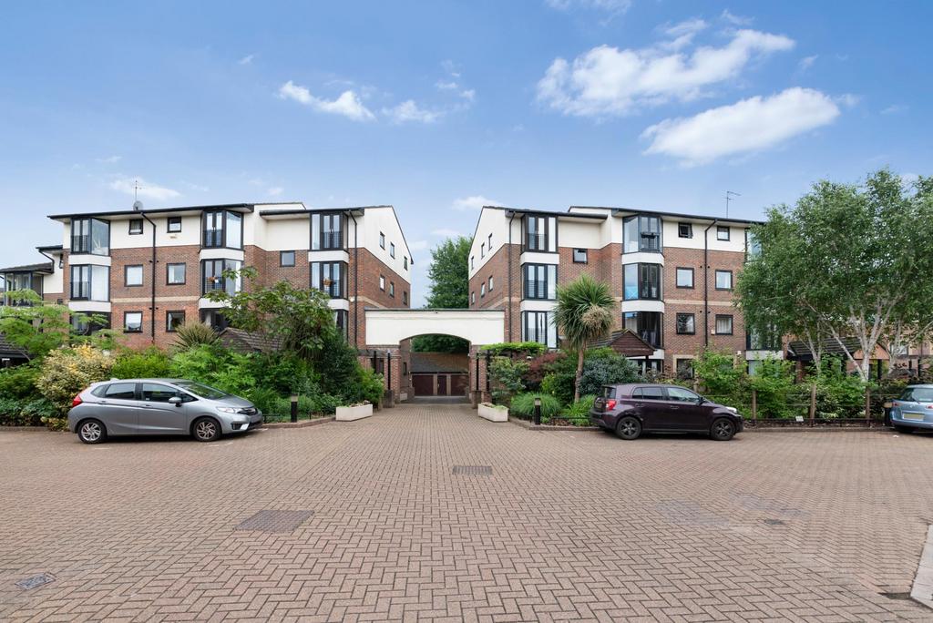 Apartment building facade, block of apartments