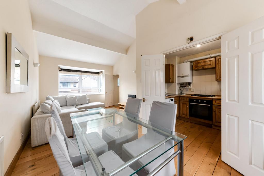 Open-plan living area, open plan living