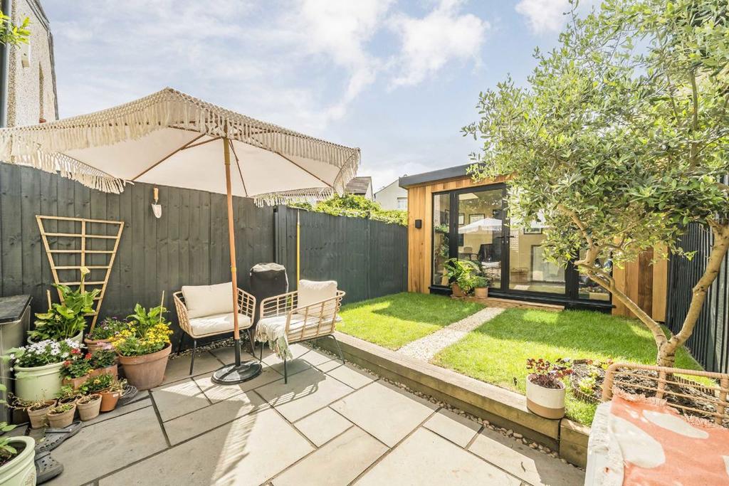 Patio view, garden