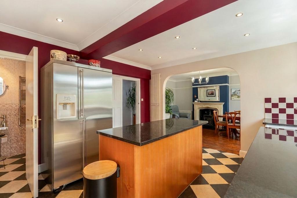 Kitchen, open plan living