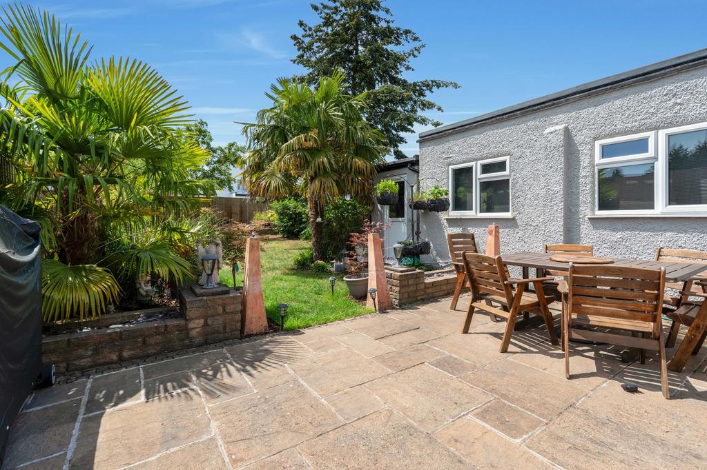 Patio view, garden
