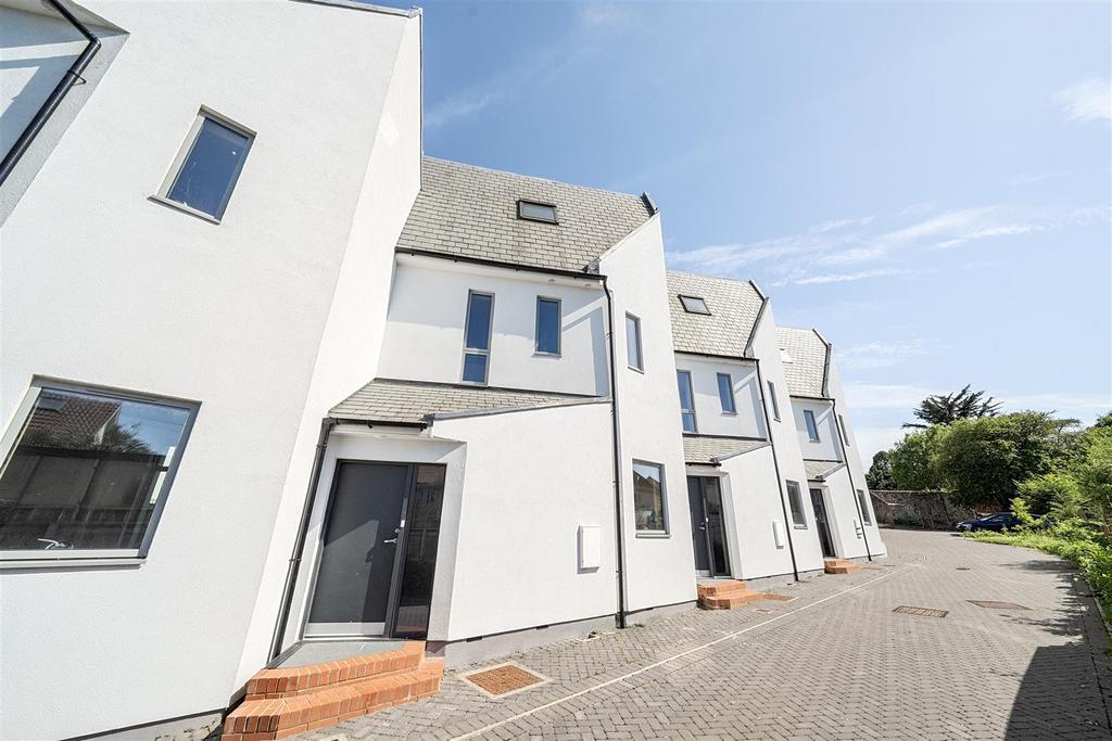 Terraced house exterior