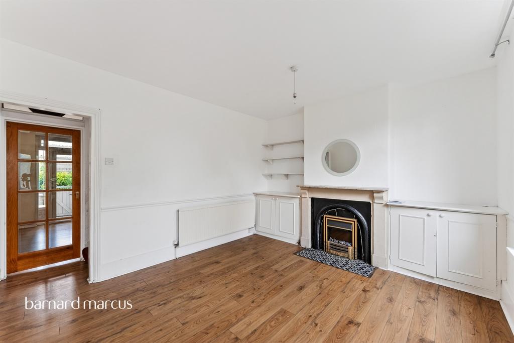 Living room, fireplace