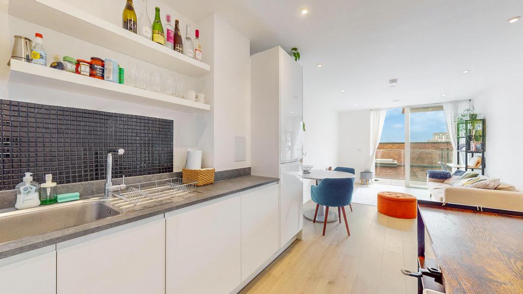 Open-plan living area