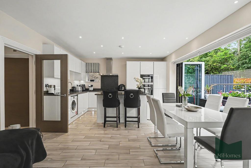 Open-plan living area, open plan living
