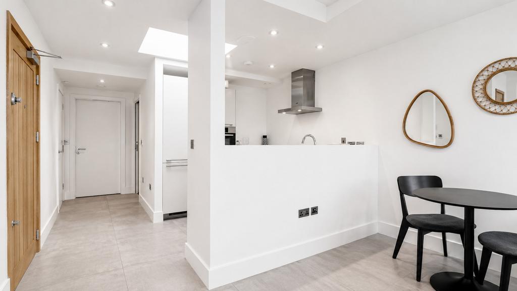 Open-plan living area, open plan living