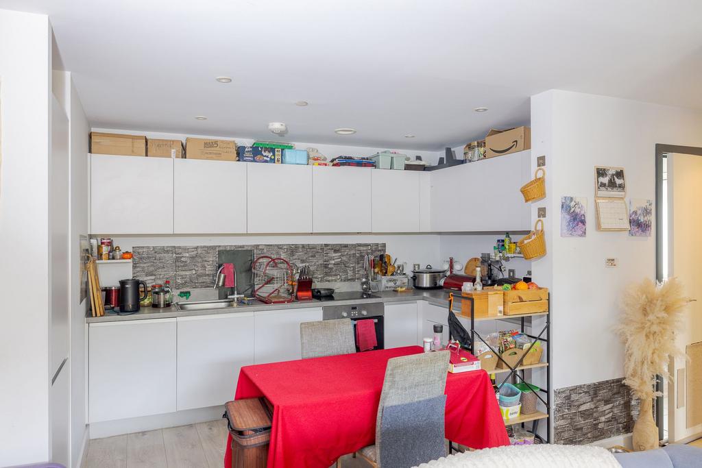 Open-plan living area