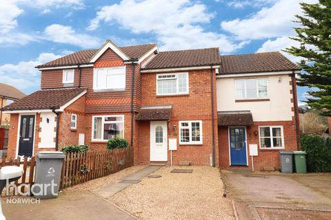 2 bedroom terraced house to rent, Bramble Close, Norwich