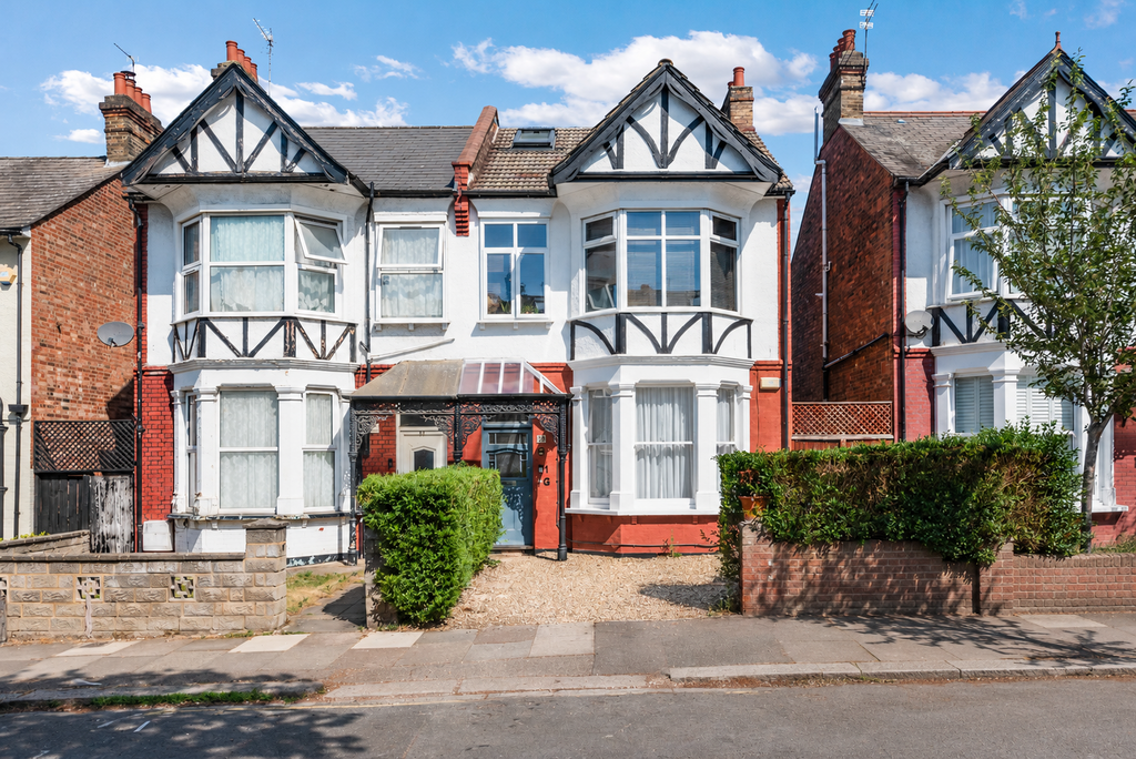Semi-detached house exterior