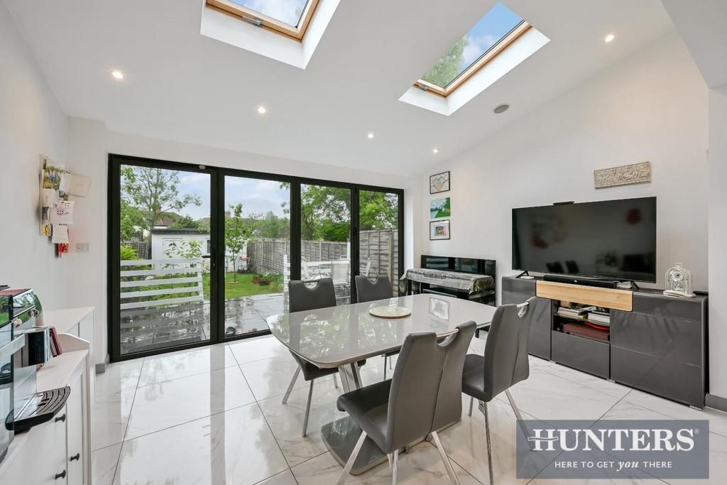 Open-plan living area, open plan living