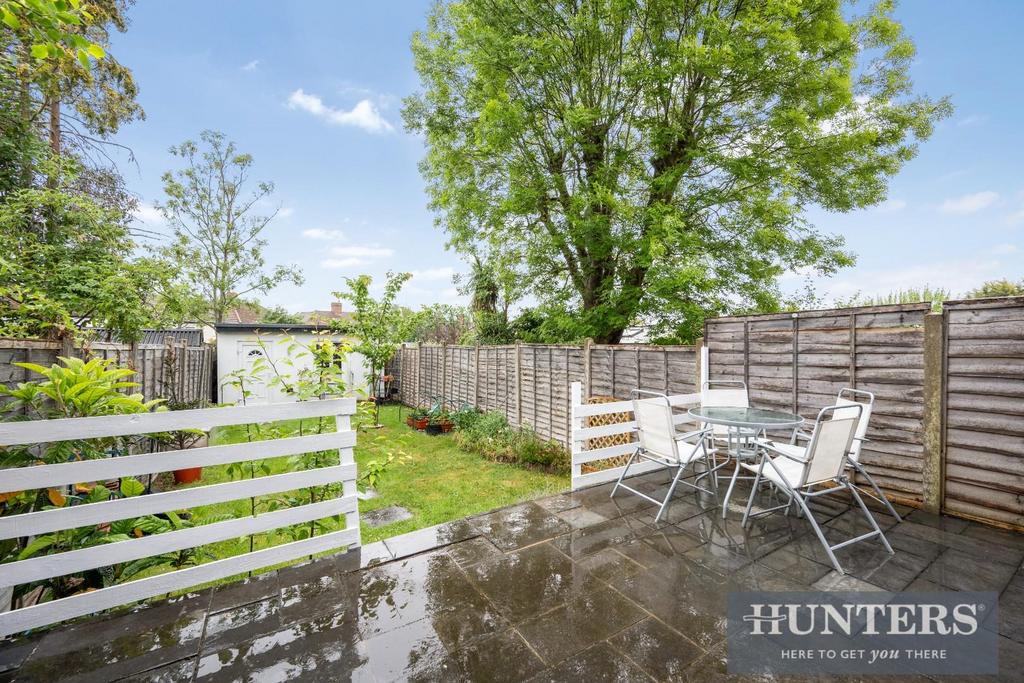Patio view, garden