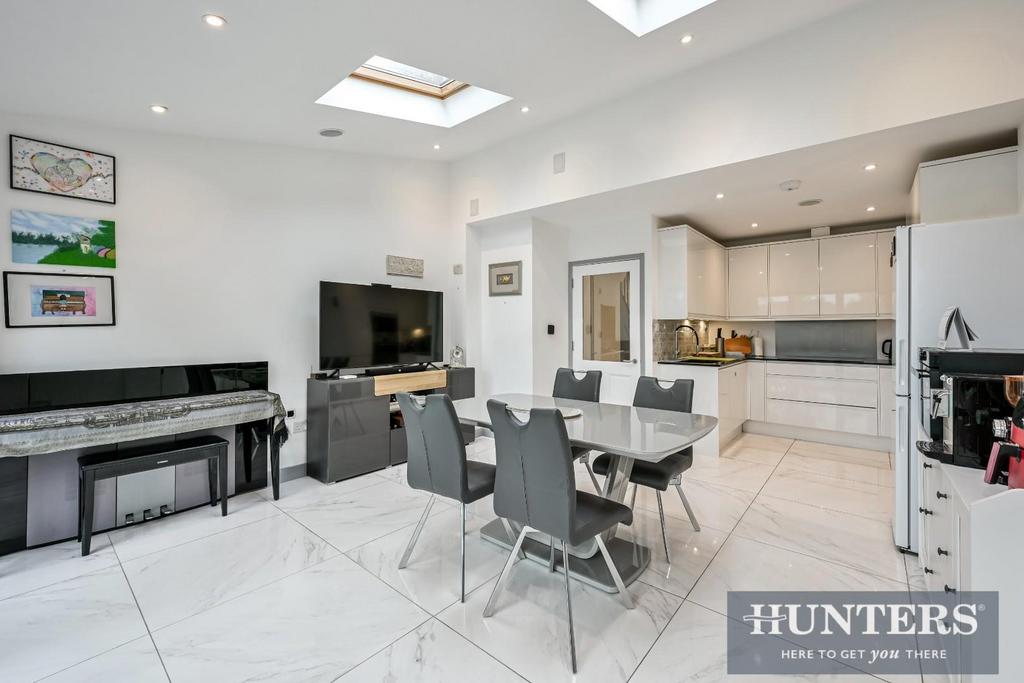 Open-plan living area, open plan living