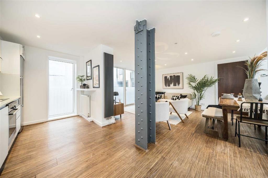 Open-plan living area, open plan living