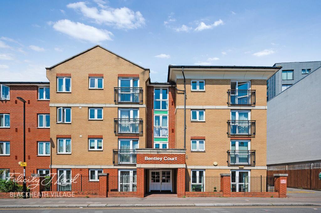 Apartment building facade, block of apartments