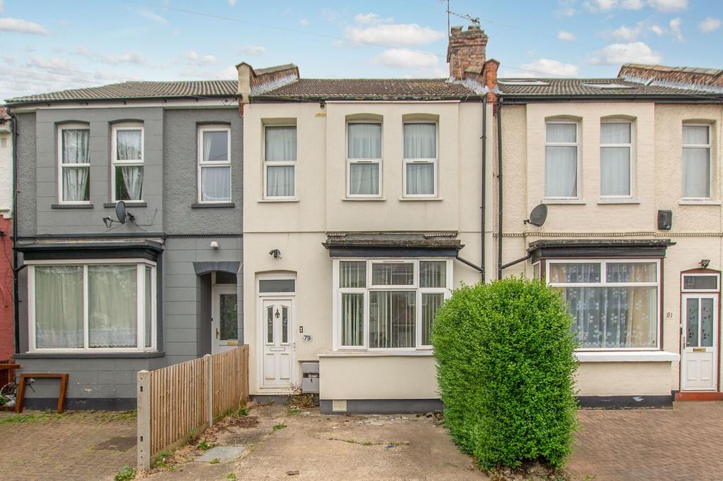 Terraced house exterior