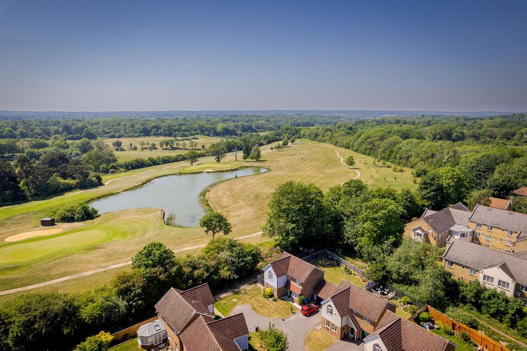 Aerial view, land
