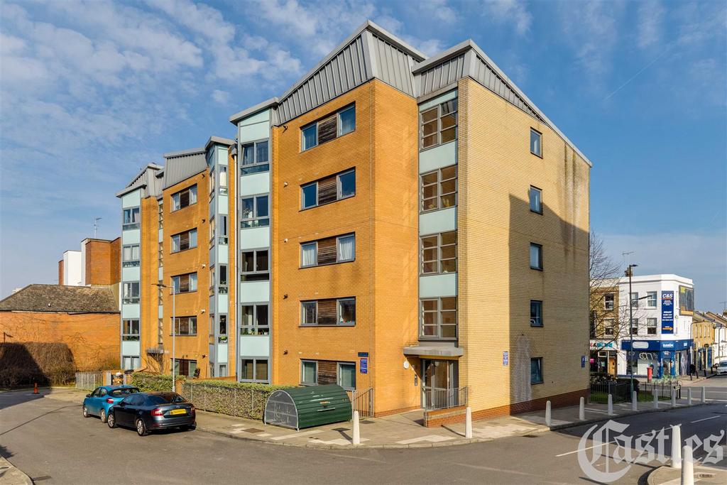Apartment building facade, block of apartments