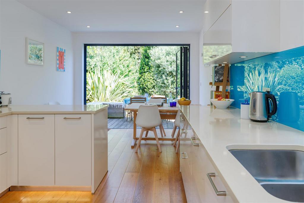 Kitchen, open plan living