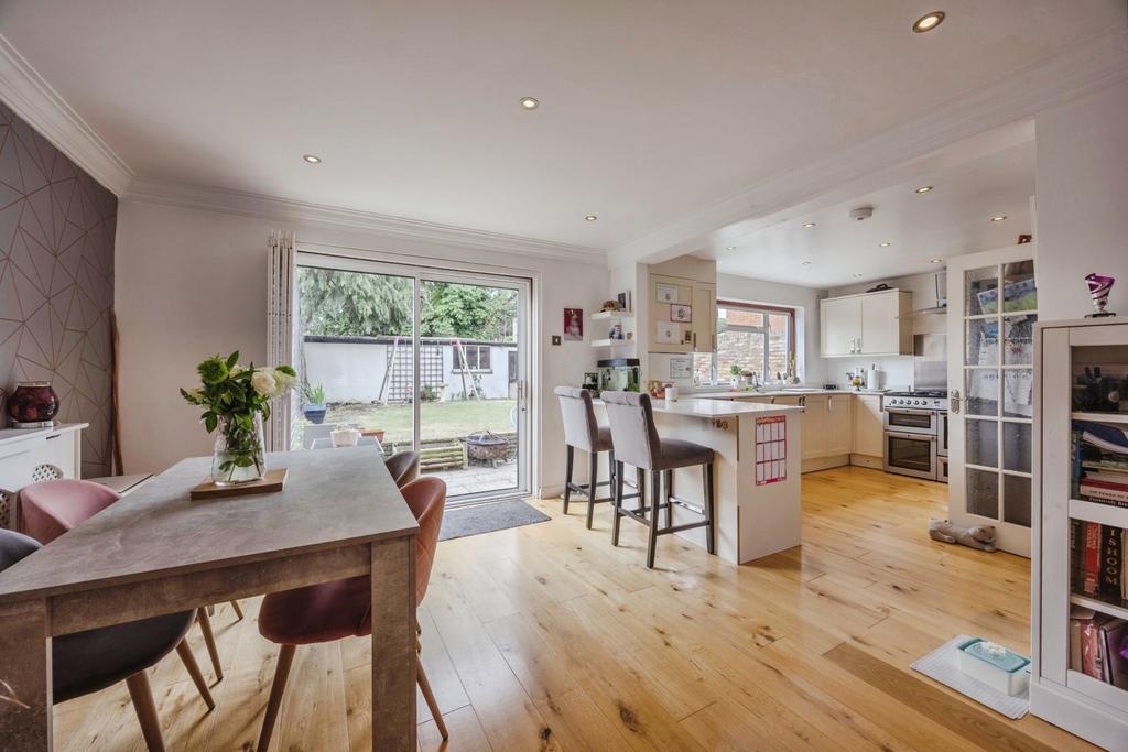 Open-plan living area, open plan living