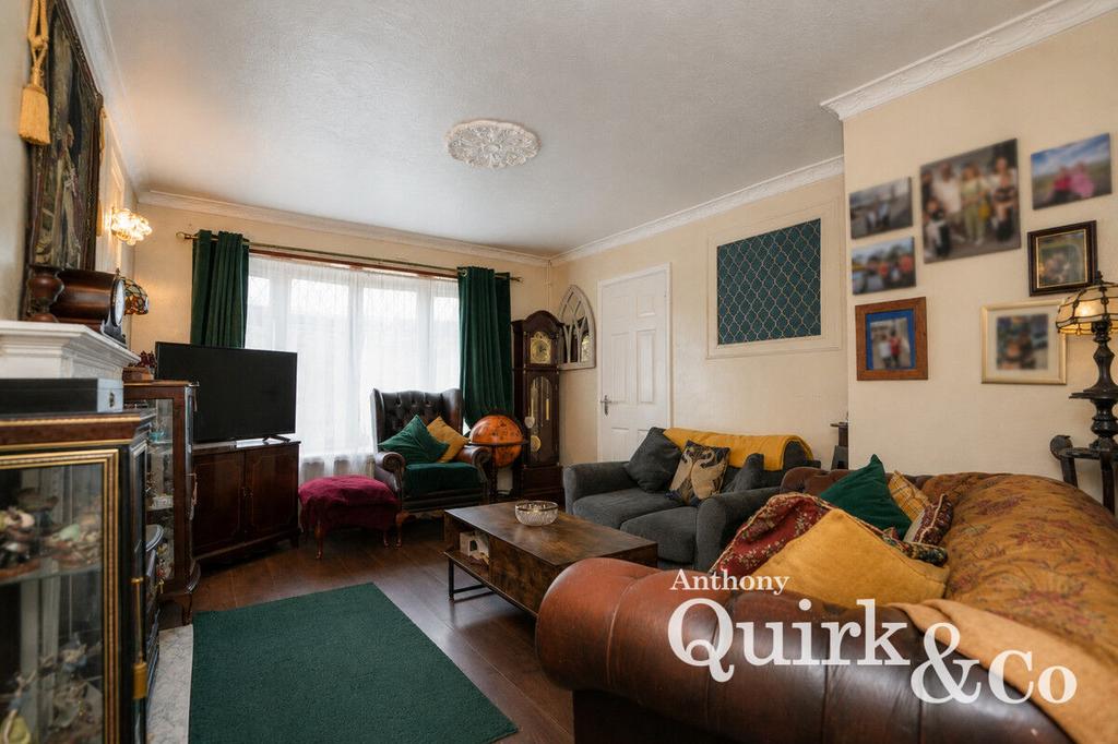 Living room, fireplace