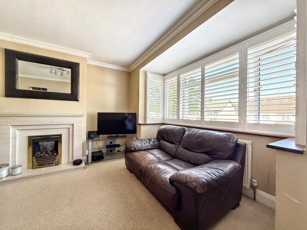 Living room, fireplace