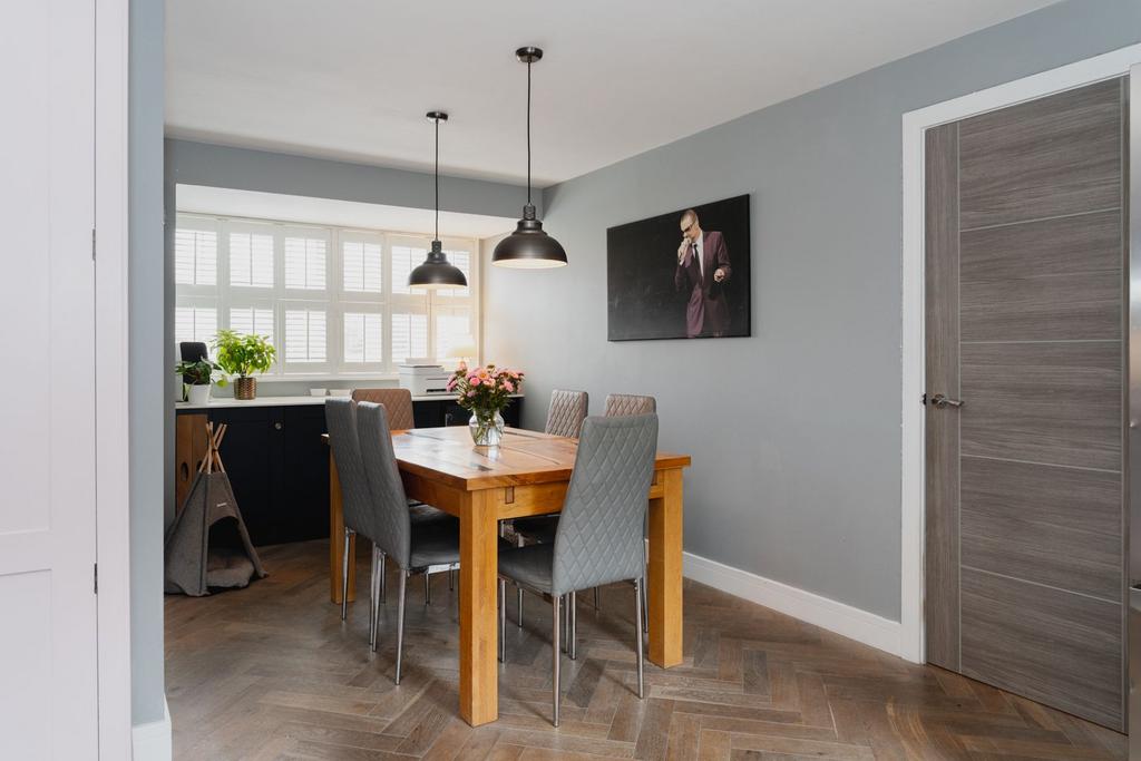 Dining room, open plan living