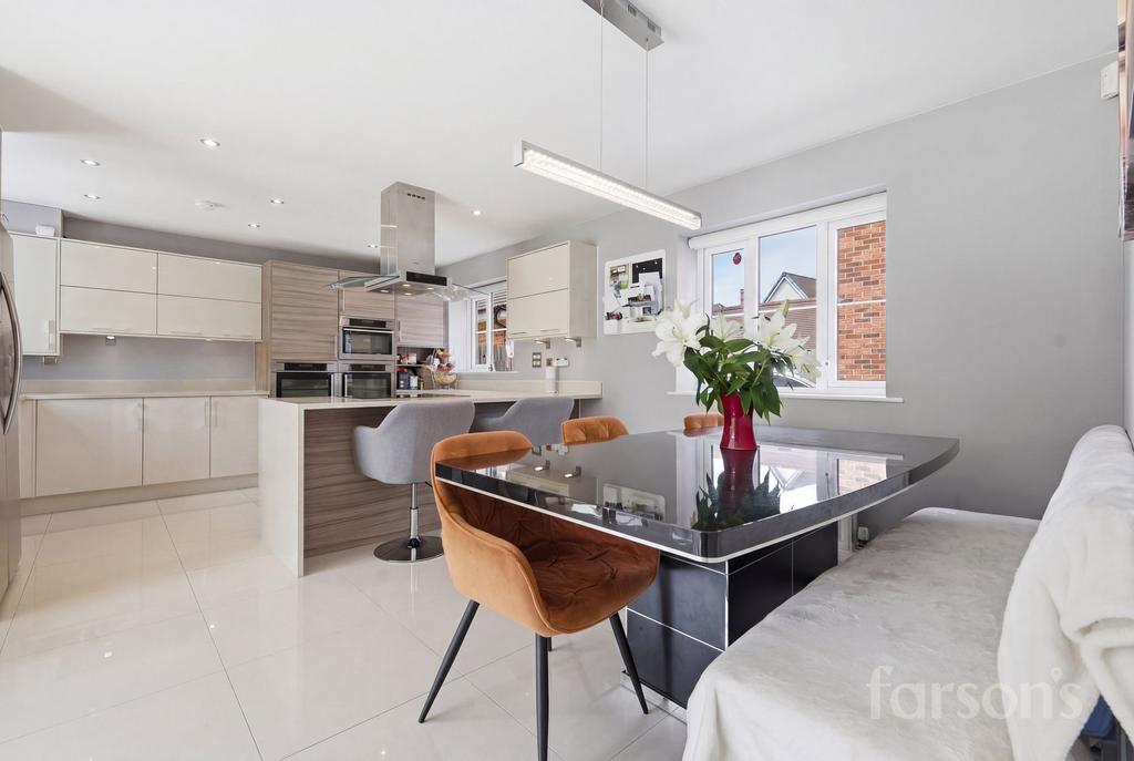 Open-plan living area
