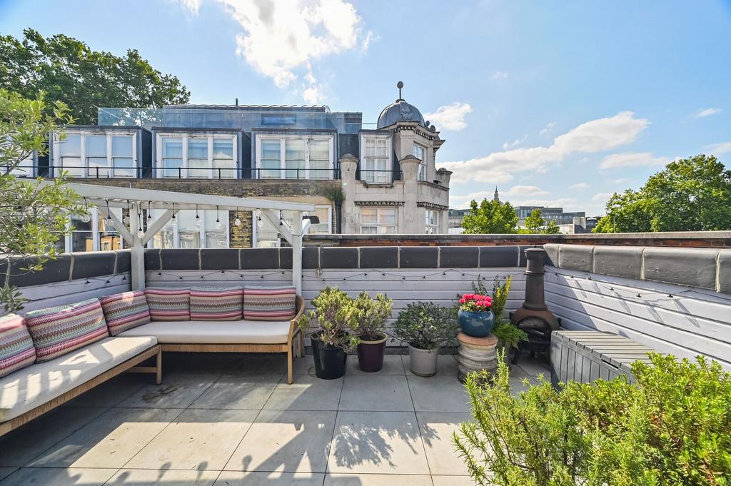 Roof terrace view, roof terrace