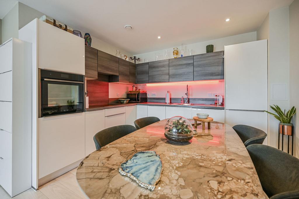 Open-plan living area