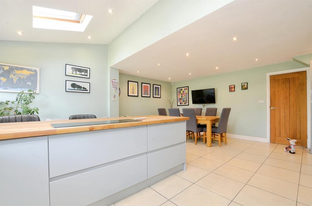 Open-plan living area, open plan living