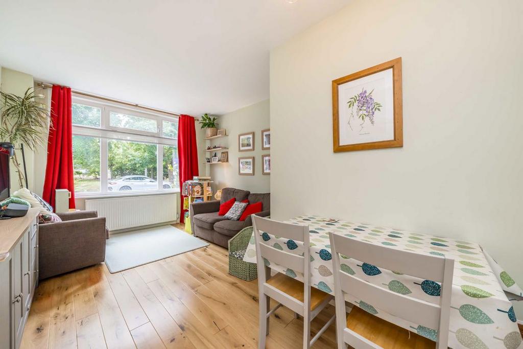 Open-plan living area