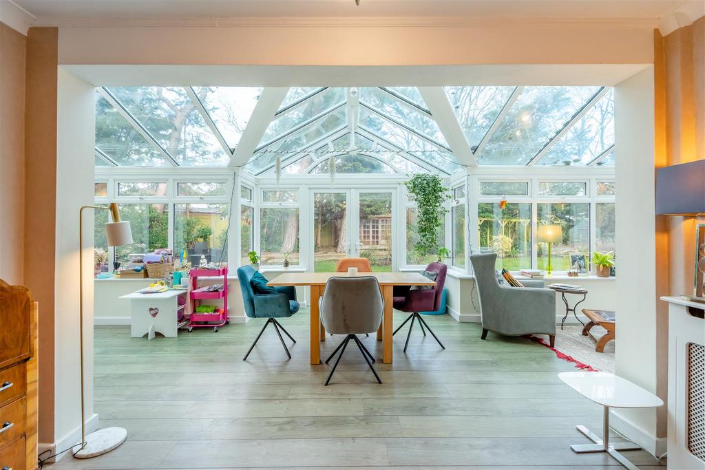Conservatory interior, conservatory
